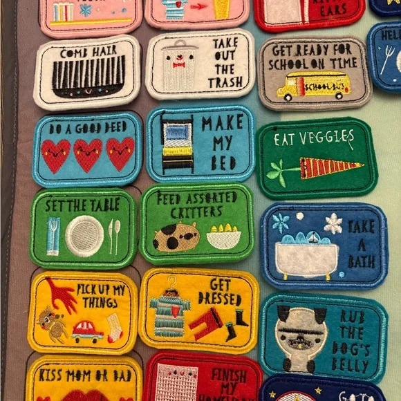 Colorful Weekly Task Chart with Stars - Picture 7 of 10